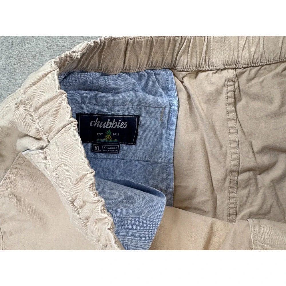 Chubbies Classic Stretch Twill Chino Shorts (Men's XL) Tan - 7